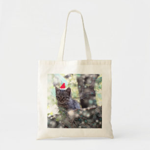 Tote Bag Kitten Budget de Noël Fourre-tout