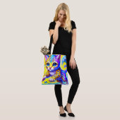 Tote Bag Kitten coloré (Sur le modèle)