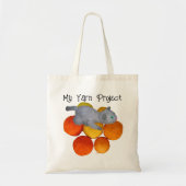 Tote Bag - Kitten Playing on Yarn (Devant)