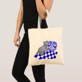Tote Bag - Kitten Rolling Ball (Voorkant (product))