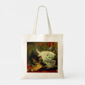Tote Bag Kittens Tea Party (Dos)