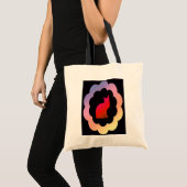 Tote Bag Kitty à paille - (Devant (produit))