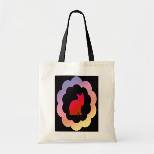 Tote Bag Kitty à paille -