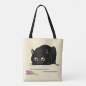 Tote Bag Kitty Butt-Wiggle (Dos)