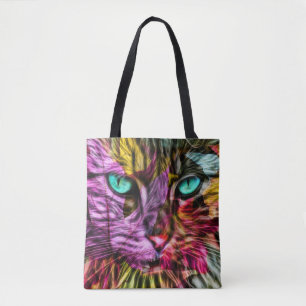 Tote Bag Kitty Chat Kitten Design artistique