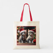 Tote Bag Kitty Christmas Fourre-tout (Dos)