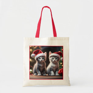 Tote Bag Kitty Christmas Fourre-tout