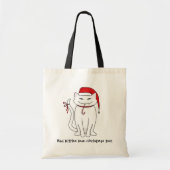 Tote Bag Kitty de Noël lunatique (Devant)