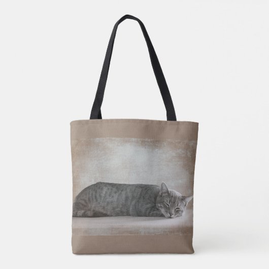 Tote Bag Kitty détendu (Dos)