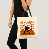 Tote Bag Kitty éffrayant (Devant (produit))