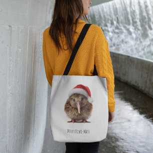Tote Bag Kiwi de Noël cosy