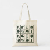Tote Bag Kiwi in the matrix (Dos)