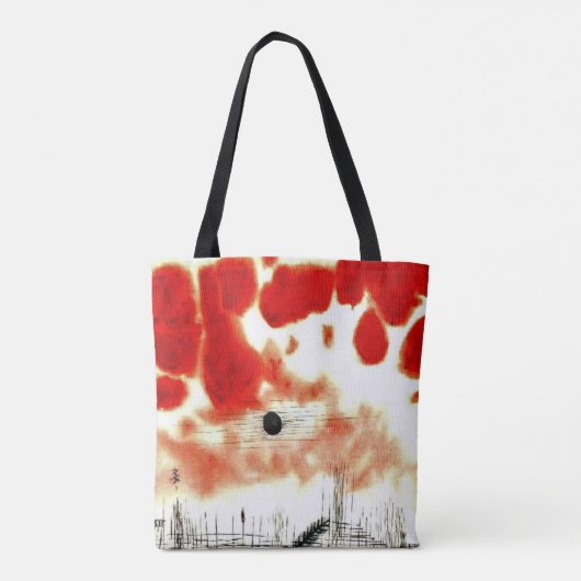 Tote Bag Klee - Nuages sur Bor-1940 (Dos)