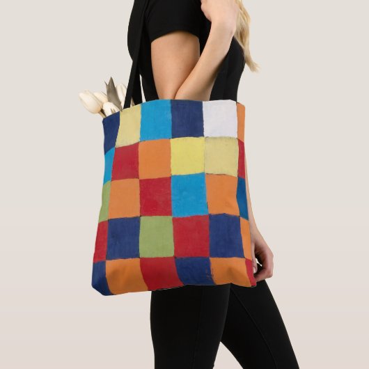 Tote Bag Klee - Qu 1, Color Chart, (De près)
