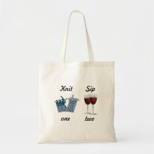 Tote Bag Knit un, sip deux