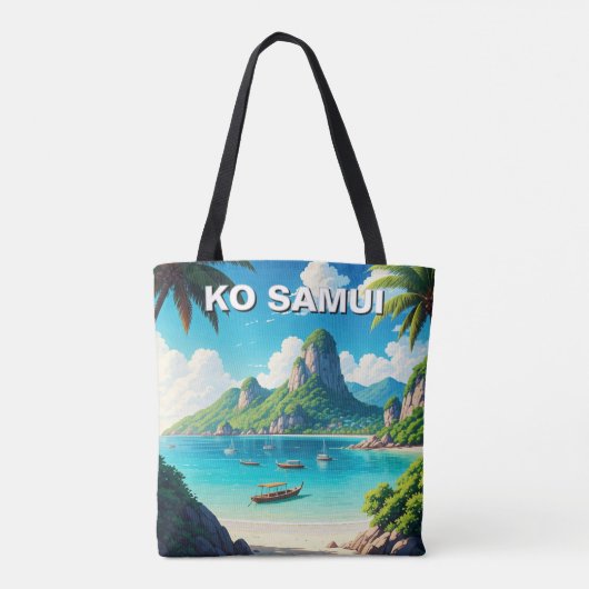 Tote Bag Ko Samui Thaïlande (Dos)