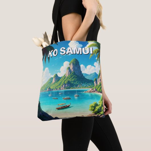 Tote Bag Ko Samui Thaïlande (De près)