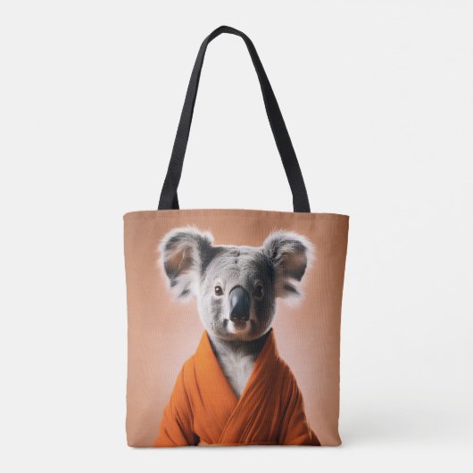 Tote Bag Koala bouddhiste (Dos)