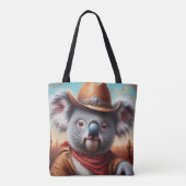 Tote Bag Koala Cowboy (Dos)
