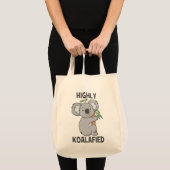Tote Bag Koala Cute hautement Koalafied (Devant (produit))