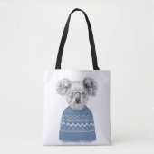 Tote Bag Koala d'hiver (Devant)