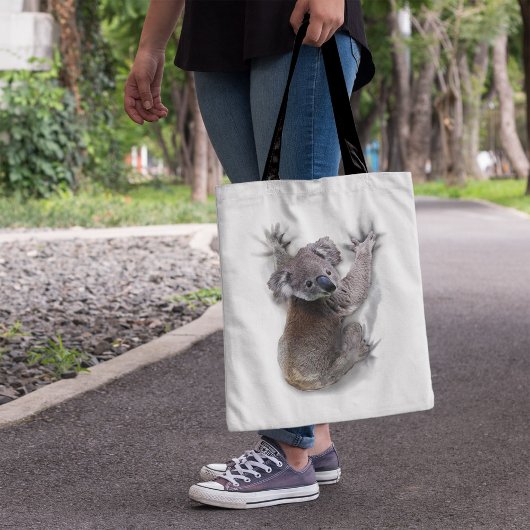 Tote Bag Koala Hang Sur Le Dos Cute Ours Australie Animal