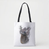 Tote Bag Koala Hang Sur Le Dos Cute Ours Australie Animal (Devant)