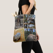 Tote Bag Koala, Kangaroo, Quokka, Wombat, (De près)
