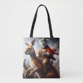 Tote Bag Koala Kangaroo Rider (Devant)