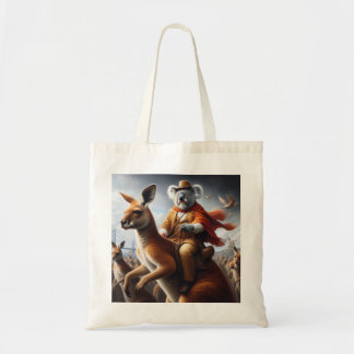 Tote Bag Koala Kangaroo Rider