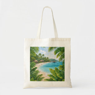 Tote Bag Koh Rong Cambodge Résort de plage tropicale Jungle