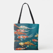 Tote Bag Koi Ballet - (Dos)