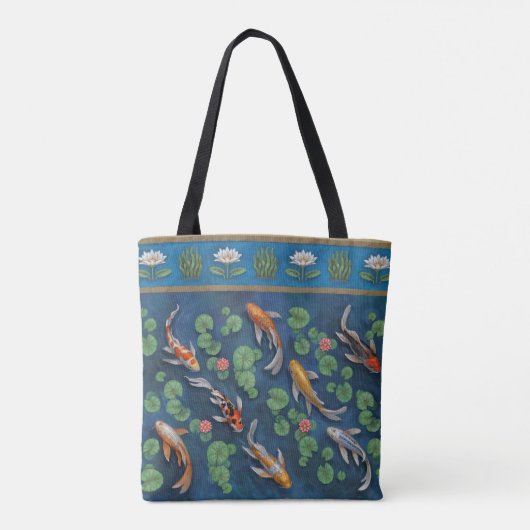 Tote Bag Koi Pond (Dos)