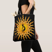Tote Bag Kokopelli Amérindien réversible (De près)