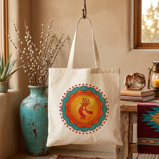 Tote Bag Kokopelli Inspiré du Sud-Ouest