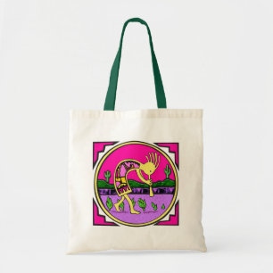 Tote Bag Kokopelli, joueur de cannelure du désert