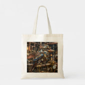 Tote Bag Kookaburra Steampunk (Dos)