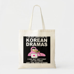 Tote Bag Korean Drama Funny Kdrama Addict