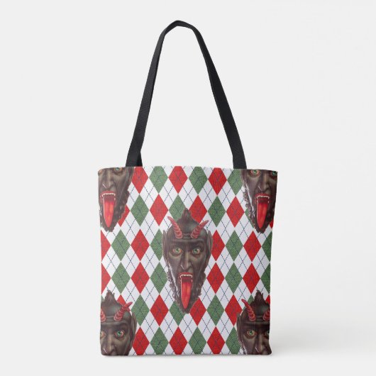 Tote Bag krampus de Noël (Dos)
