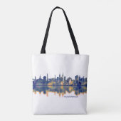 Tote Bag Krasnoïarsk Skyline (Dos)