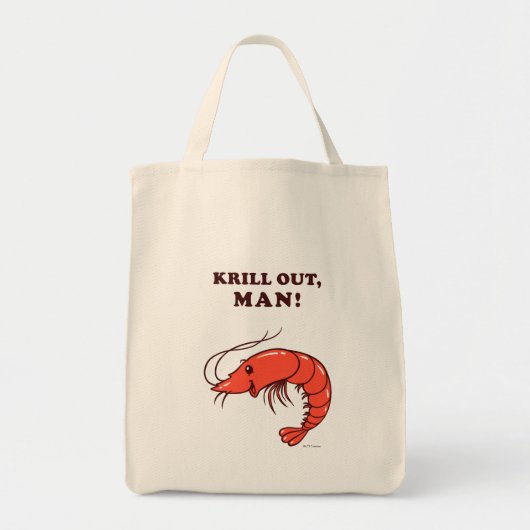 Tote Bag Krill Out Man (Devant)