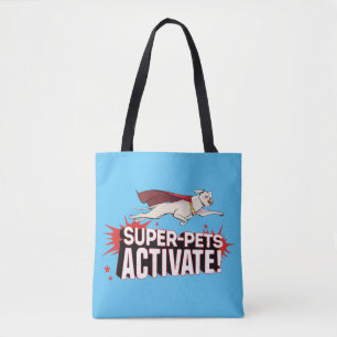 Tote Bag Krypto : Super-Animaux Activez !