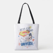Tote Bag Krypto & Superman : Le meilleur ami de l'univers (Dos)