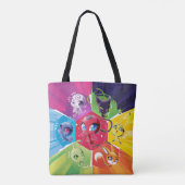 Tote Bag Kwamis coloré (Dos)