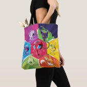 Tote Bag Kwamis coloré (De près)