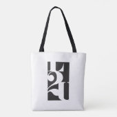 Tote Bag L2U FOURRE-TOUT Canvas 2c (Dos)