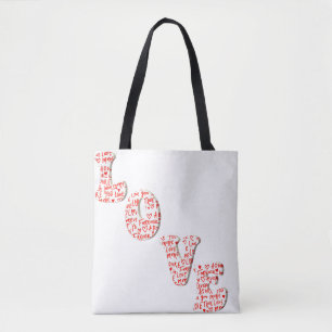 TOTE BAG L O V E