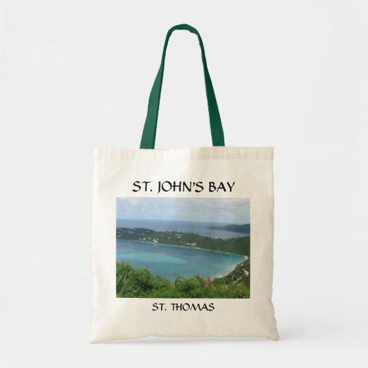 TOTE BAG LA BAIE DE ST JOHN (Devant)
