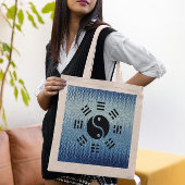 Tote Bag La balance : Ba Gua, huit trigrammes yin yang TCM