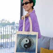 Tote Bag La balance : Ba Gua, huit trigrammes yin yang TCM